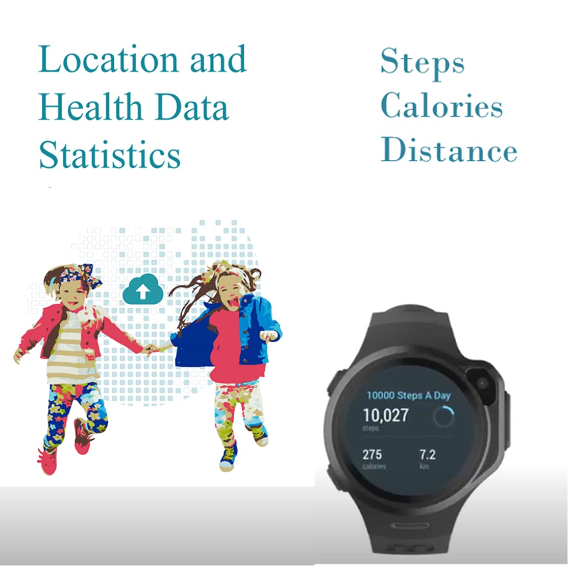 WatchOut Wearables Next-Gen Kids Smartwatch with 4G Video Call, Music, Games, Anti-Theft and Parental Control (Space Grey), Fits All (OPENBOX)