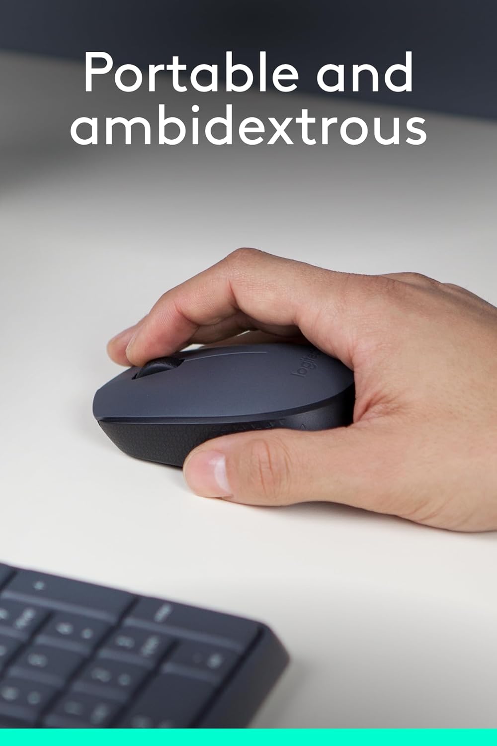 Logitech M170 Wireless Mouse (Black) (OPENBOX)