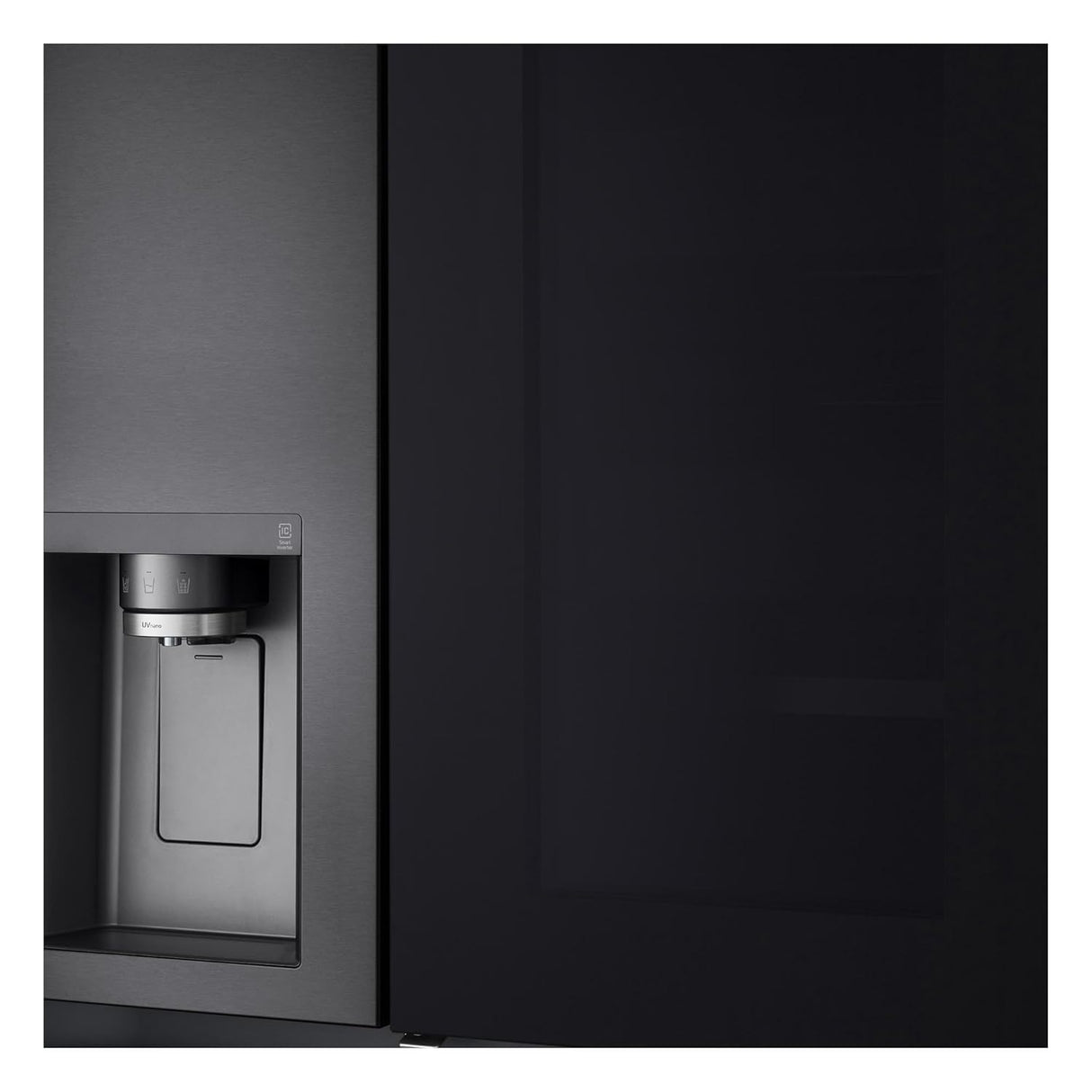LG 630 Litres 3 Star Frost Free Side by Side Door Smart Wifi Enabled Refrigerator with Multi Air Flow (GL-X257AMC3, Matt Black) (OPENBOX)