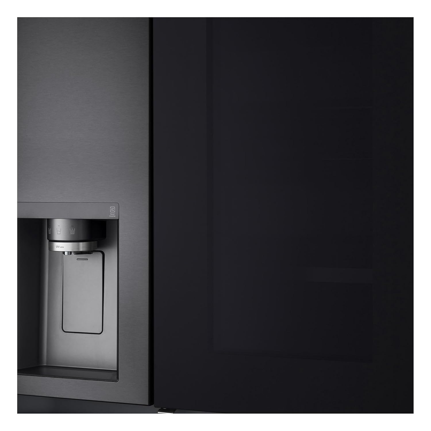 LG 630 Litres 3 Star Frost Free Side by Side Door Smart Wifi Enabled Refrigerator with Multi Air Flow (GL-X257AMC3, Matt Black) (OPENBOX)