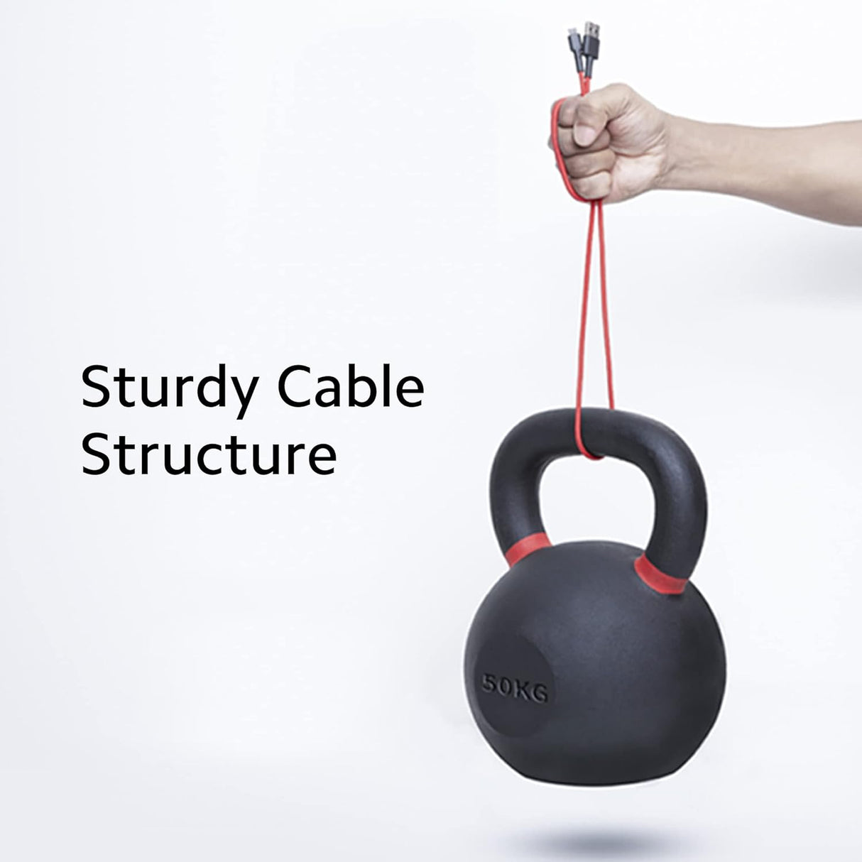 Mi Micro USB Braided Cable (100cm, Black) (OPENBOX)