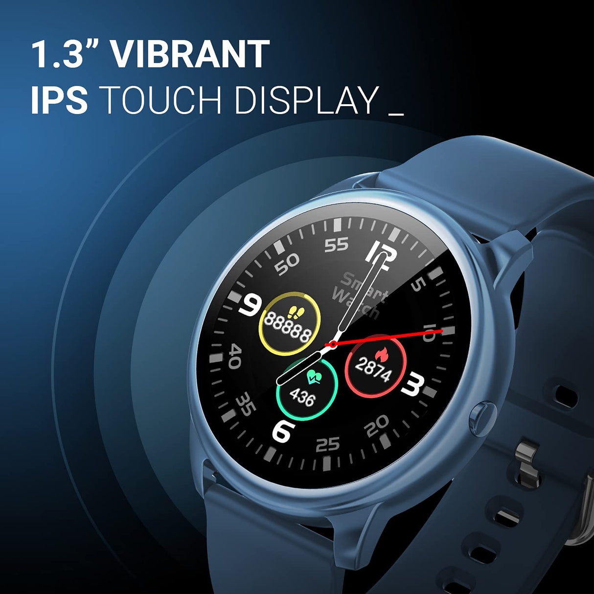 CrossBeats CB-Orbit Smart Watch (Blue) (OPENBOX)