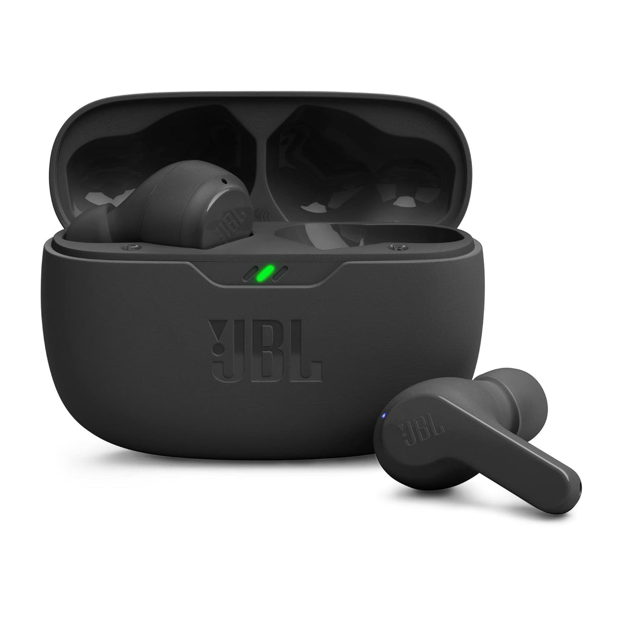 JBL Wave Beam in-Ear Wireless Earbuds (TWS) with Mic,App for Customized Extra Bass Eq,32 Hours Battery&Quick Charge,Ip54 Water&Dust Resistance,Ambient Aware&Talk-Thru,Google Fastpair (OPENBOX)