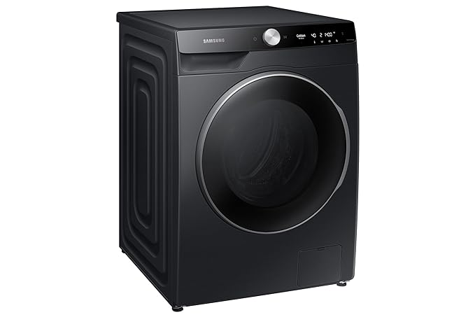 SAMSUNG 11 kg 5 Star Wi-Fi Inverter Fully Automatic Front Load Washing Machine (WW11CGP44DSBTL, Bubble Technology, Black Caviar)