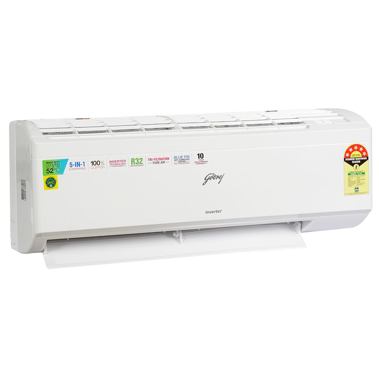 Godrej 1.0 Ton 5 Star Inverter Split Air Conditioner (SIC 12ITC5-WWR) (OPENBOX)