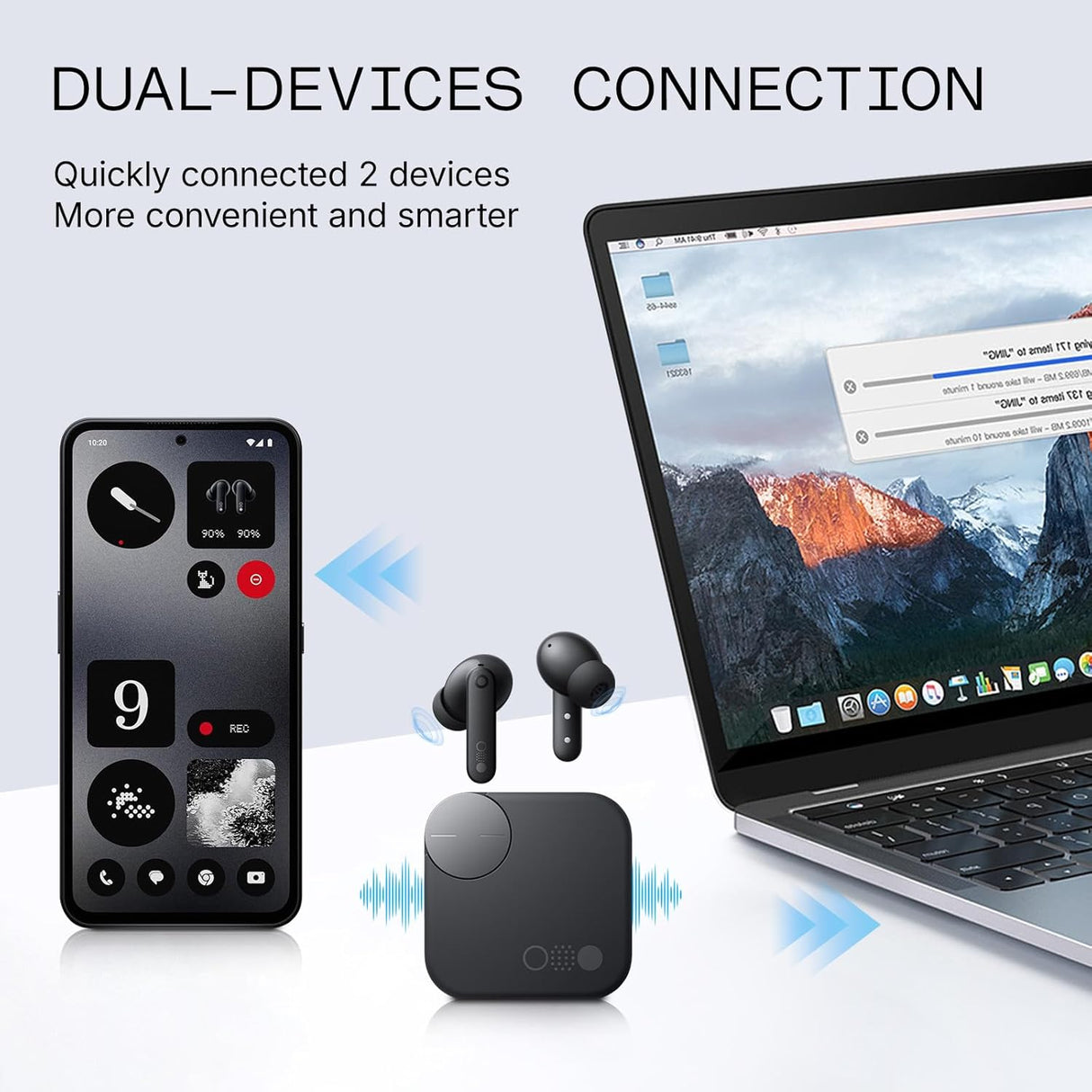 CMF Buds Pro 2 Wireless Earbuds, Hi-Res Audio with LDAC, 50 dB Hybrid Noise Cancelling Earbuds, Ultra Bass Technology, Bluetooth 5.3, 43H Play Time with Charging Case, 6 HD Mics Headphones, Dark Grey(OPENBOX)