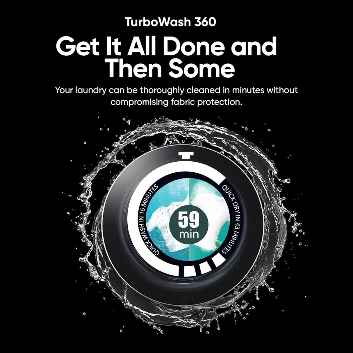 LG WashTower™ FWT1310BG (13kg Washer / 10kg Dryer)