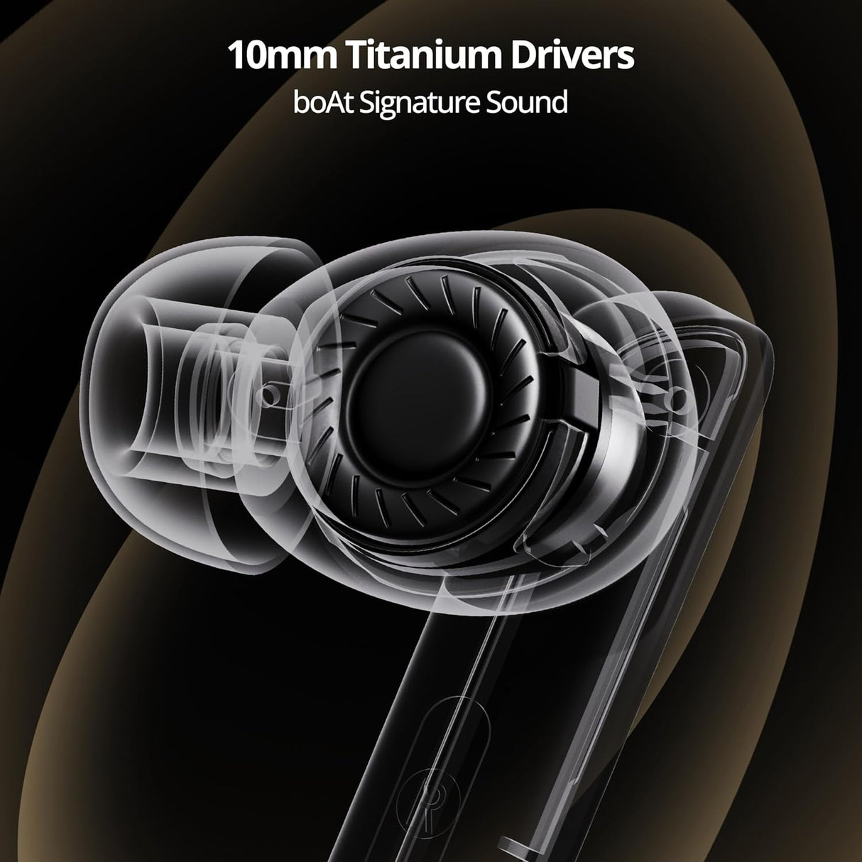 boAt Airdopes 800 w/ Dolby Audio, 4 Mics AI-ENx Tech, Titanium Drivers & ASAP Charge Bluetooth (OPENBOX)