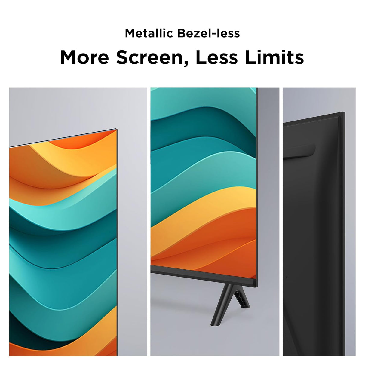 TCL 79.97 cm (32 inches) Metallic Bezel-Less S Series FHD Smart Android LED TV 32S5500AF (Black) (OPENBOX)