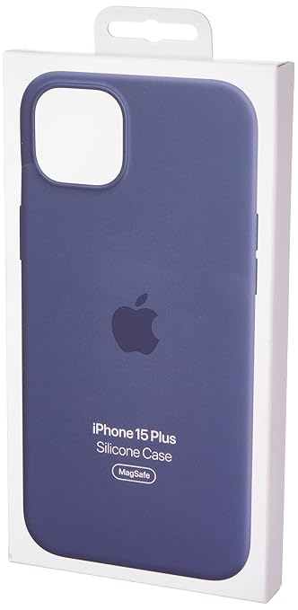 Apple iPhone 15 Plus Silicone Case with MagSafe - Storm Blue (OPENBOX)
