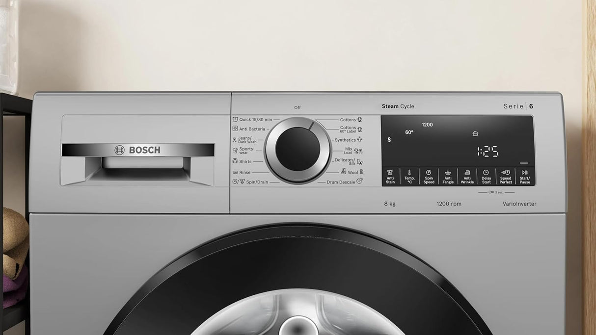 Bosch WGA1320SIN Series 6 washing machine, front loader 8 kg 1200 rpm (OPENBOX)