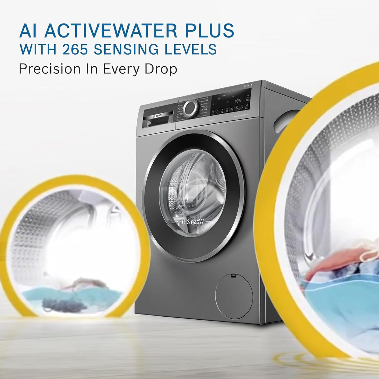 BOSCH WASH/DRY 10.5/6KG WNA2E4U1IN GRY(OPENBOX)