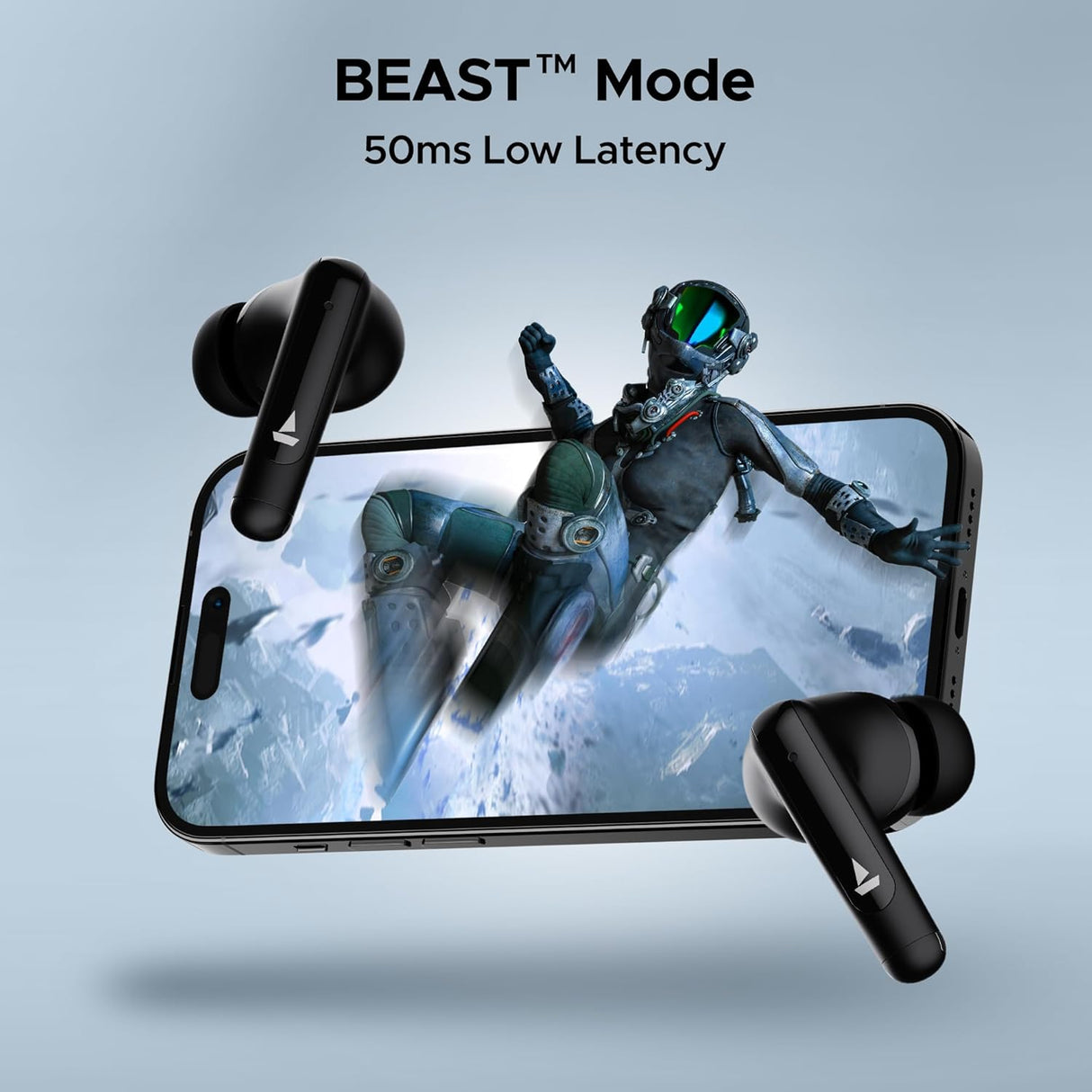 boAt Airdopes Unity ANC TWS, Dual Mics with ENx Tech, IPX5 Rating, IWP Tech and ASAP Charge (OPENBOX)