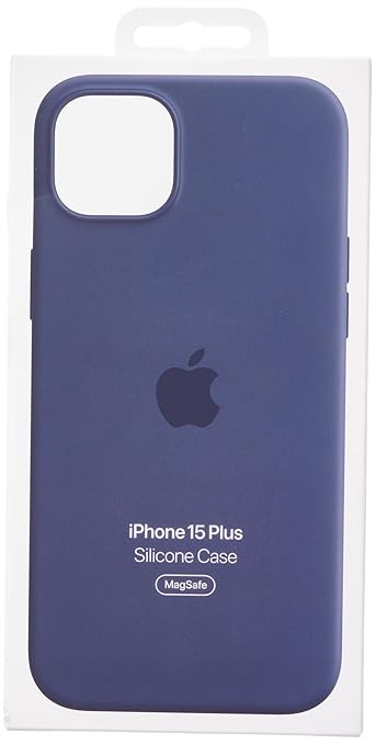 Apple iPhone 15 Plus Silicone Case with MagSafe - Storm Blue (OPENBOX)