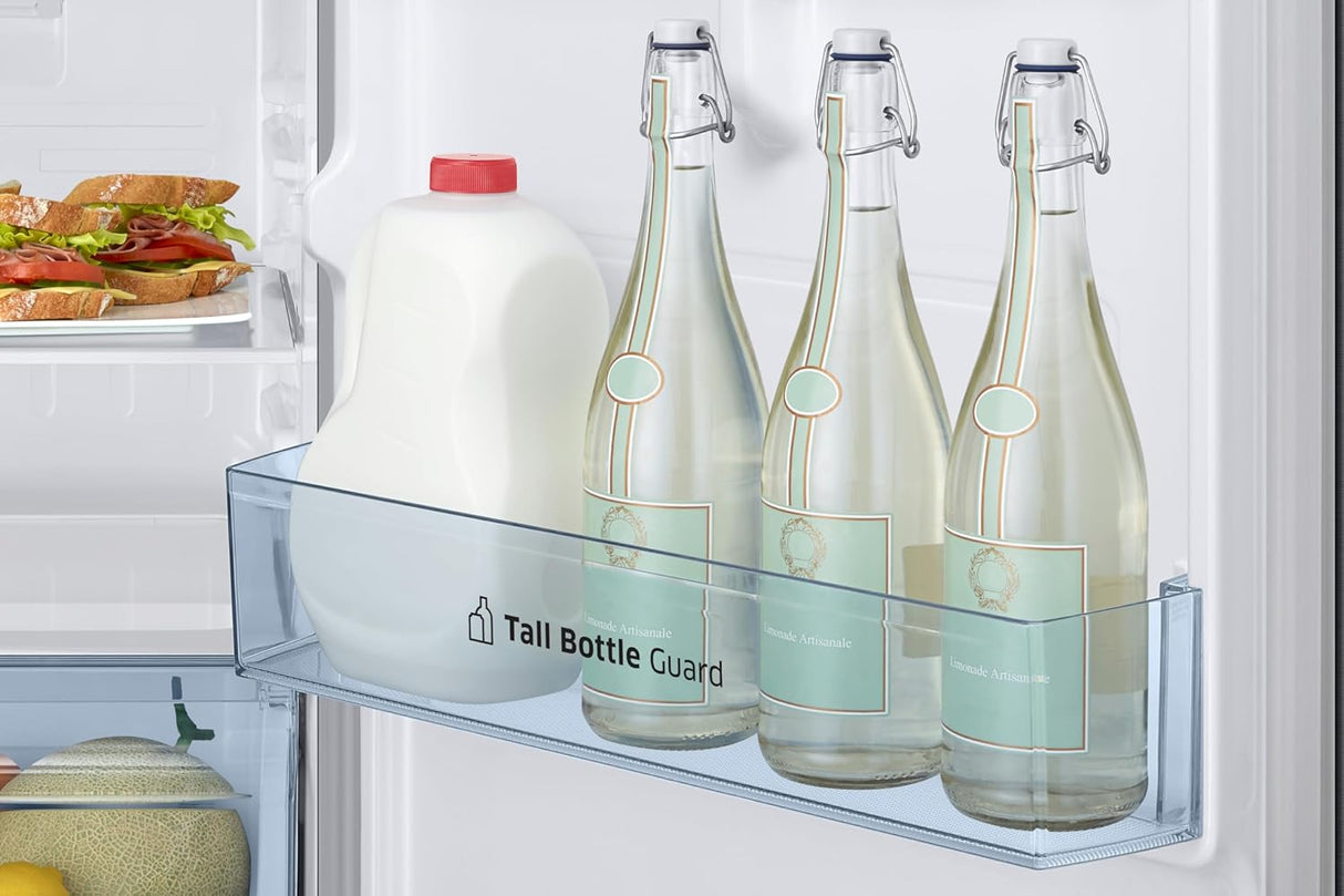 Samsung 301L 3 Star Convertible 5 In 1 Digital Inverter Frost-Free Double Door Refrigerator (RT34C4523BX/HL, Luxe Black) (OPENBOX)