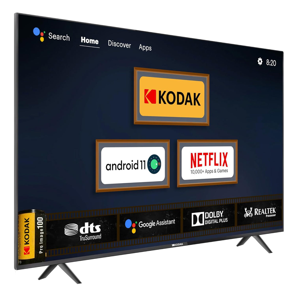 E-Kodak 100cm (43 inches) Pro FHD Smart LED TV (model 439X5081) (OPENBOX)