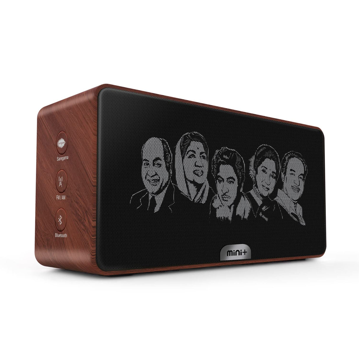 Carvaan Saregama Mini+ (Plus) Portable Music Player with 1000 Preloaded Songs, 10 Watt Speaker, Handsfree Calling, Bluetooth/Fm/Am/Aux (OPENBOX)