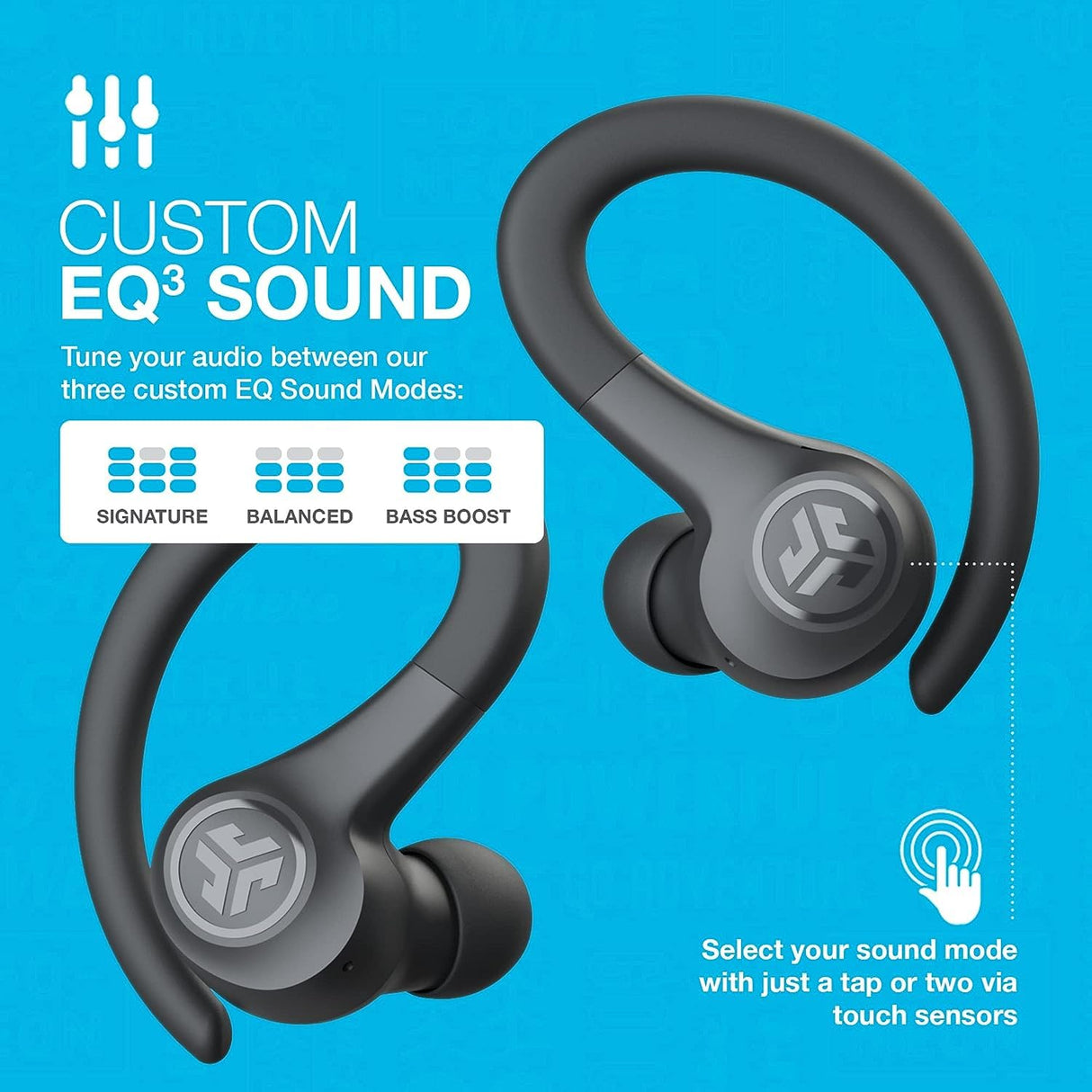 JLab Go Air Sport TWS Earbuds (Graphite) (OPENBOX)