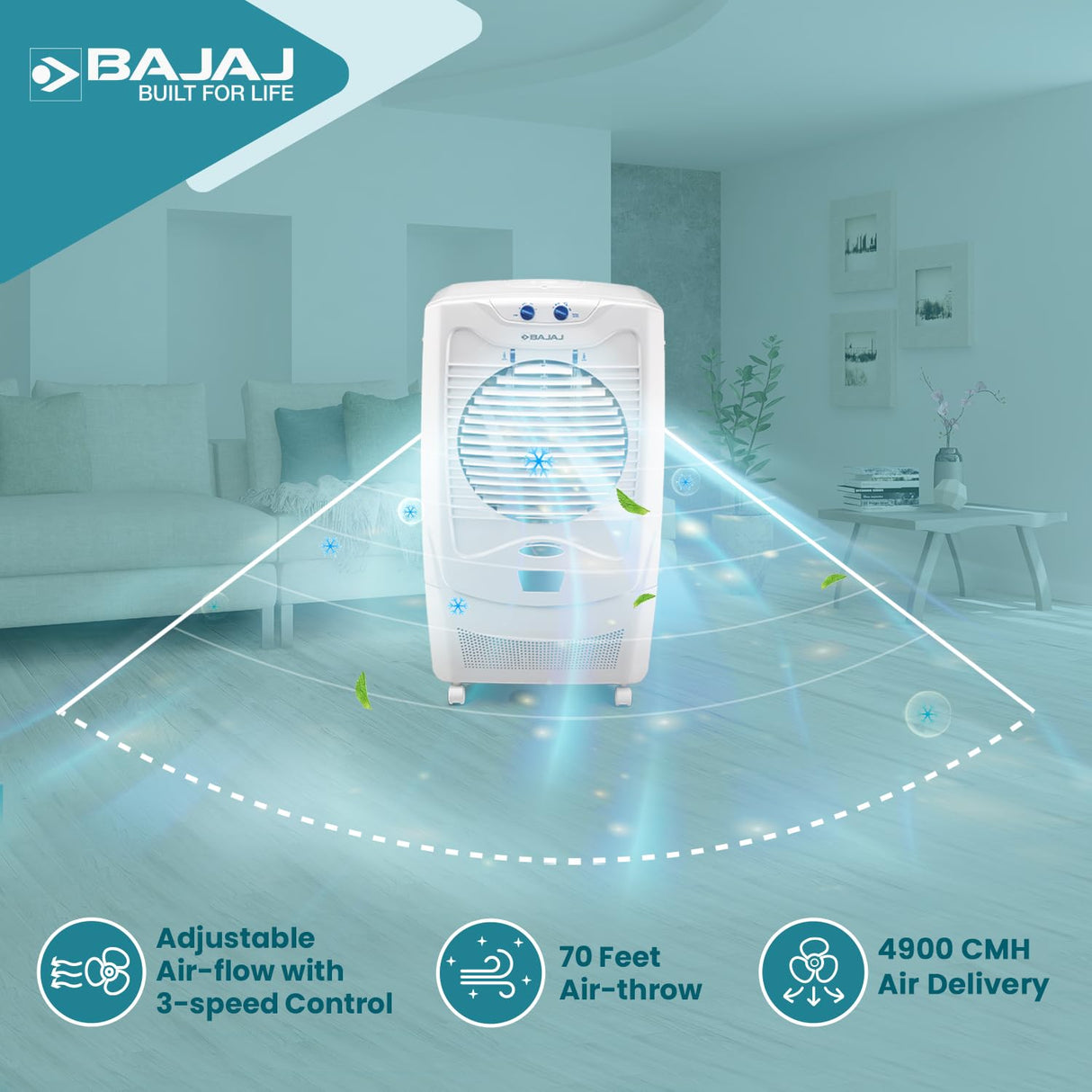 BAJAJ COOLER DC 55 DLX NEW(OPENBOX)