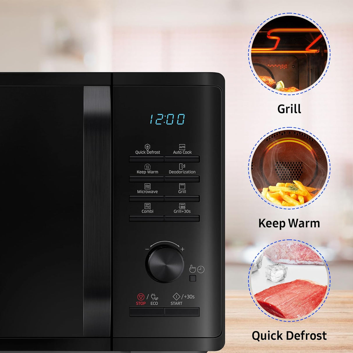 Samsung MW GRL 23L MG23A3515AK/TL (Black) (OPENBOX)