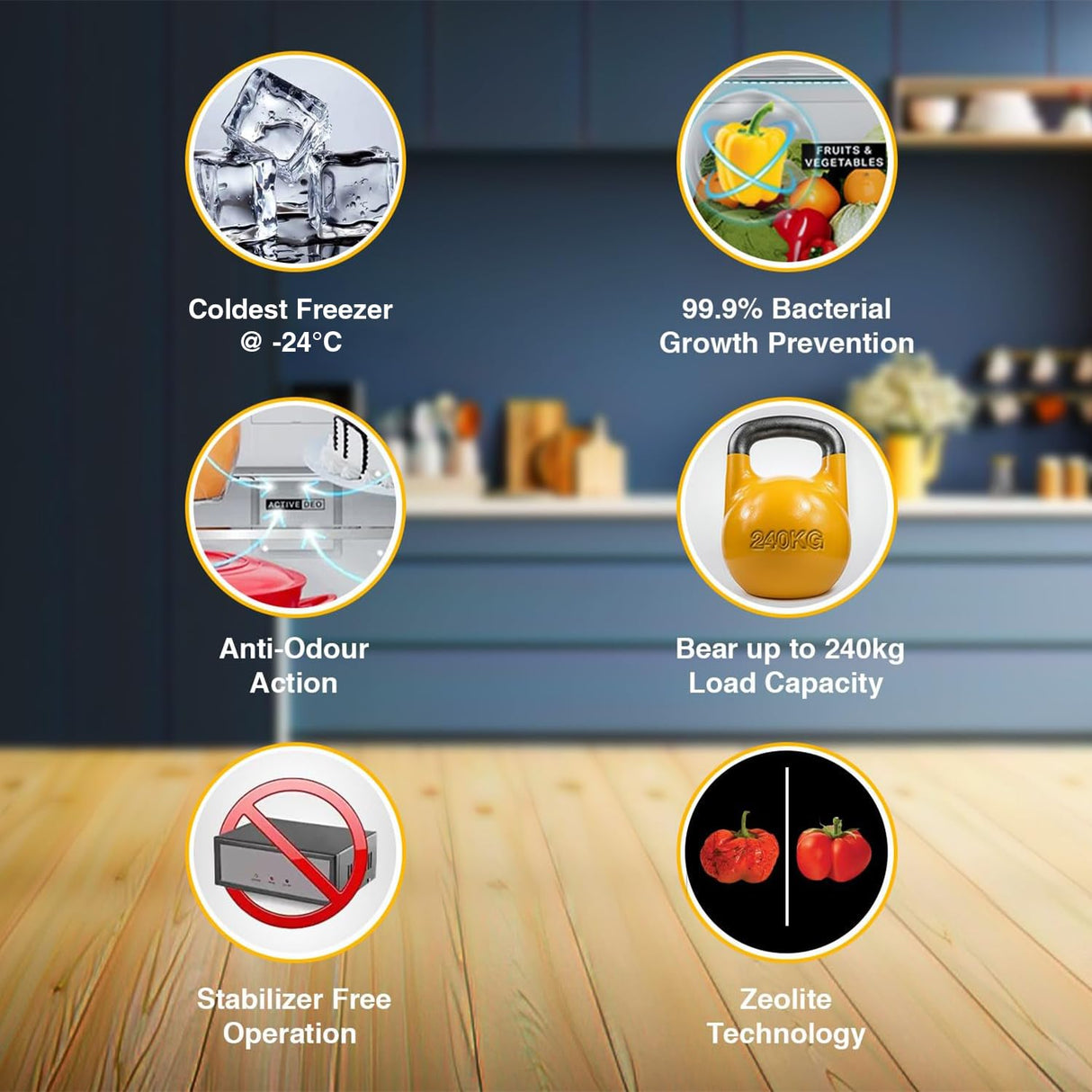 Whirlpool 235 Litres 2 Star Frost Free Double Door Refrigerator (Model: NEO DF278 PRM TSTL 2S) (OPENBOX)