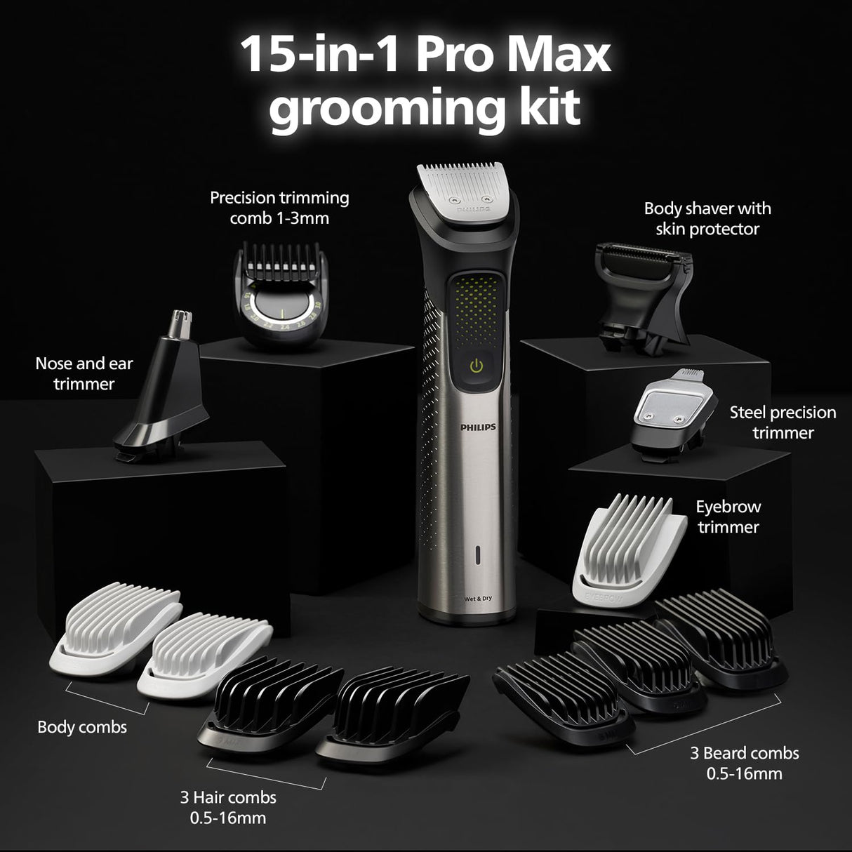 Philips Multi Grooming Set MG9551/65 (Series 9000, 15-in-1) (OPENBOX)
