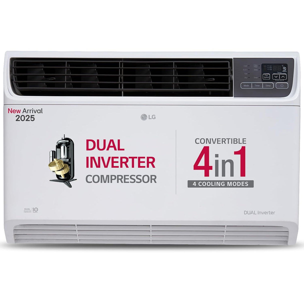 LG Window AC Inverter 1.5 Ton (UW-Q18WUXA 3 Star) 2025 Model (OPENBOX)