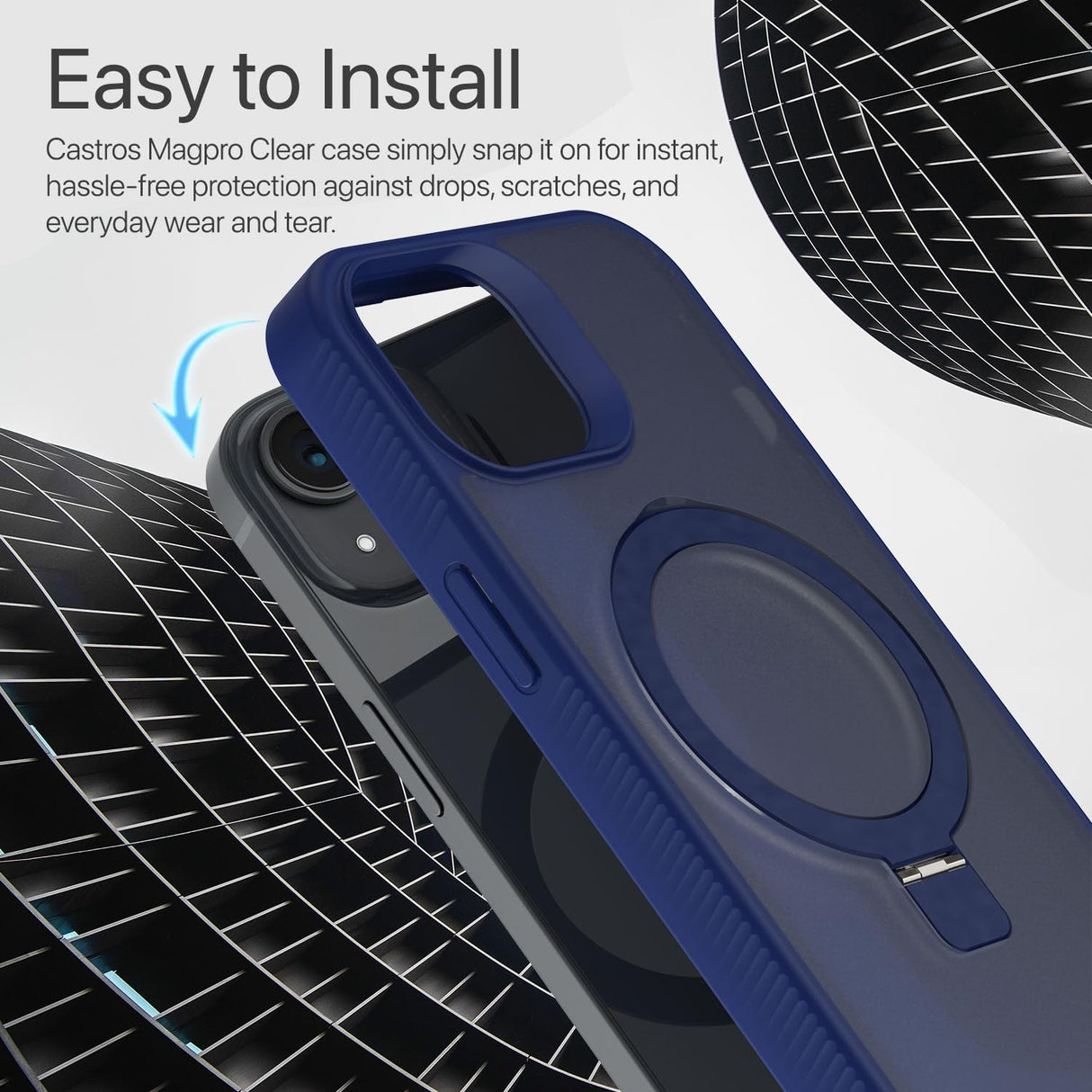 Vaku Luxos® Astros Magpro Back Cover Case for iPhone 15 Plus