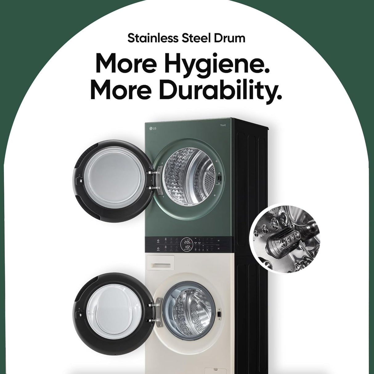 LG WashTower™ FWT1310BG (13kg Washer / 10kg Dryer)