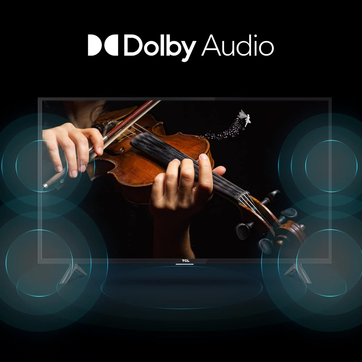 TCL 108 cm (43 inches) Bezel-Less Full Screen Series Ultra HD 4K Smart LED Google TV 43P635 Pro (Black) (OPENBOX)