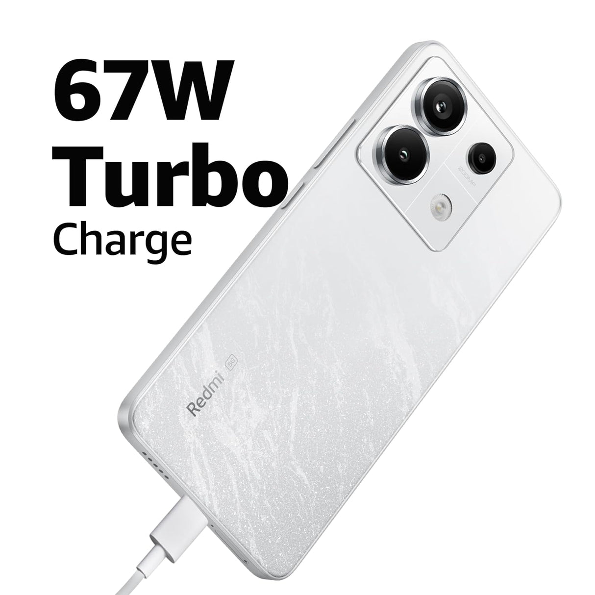 Redmi Note 13 Pro (8GB RAM, 256GB Storage) | 1.5K AMOLED | 200MP Hi-Res Camera | Flagship 4nm SD 7s Gen 2 | 67W TurboCharge