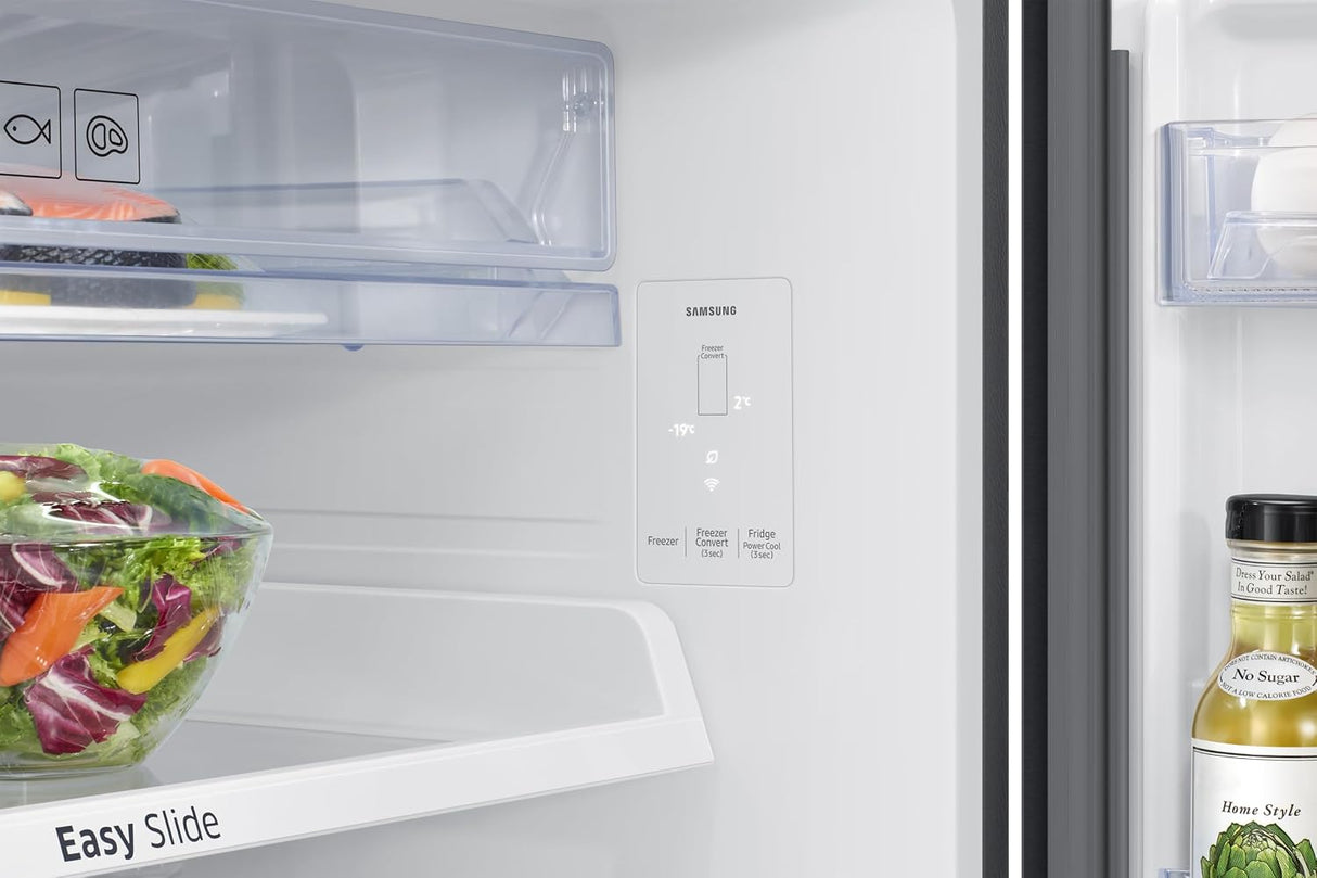 Samsung 530 L, 1 Star, Convertible 5-in-1, Digital Inverter, Frost Free Double Door, Bespoke AI WiFi Refrigerator (RT56HG7A61B1TL, Black DOI, 2026 Model)-open box