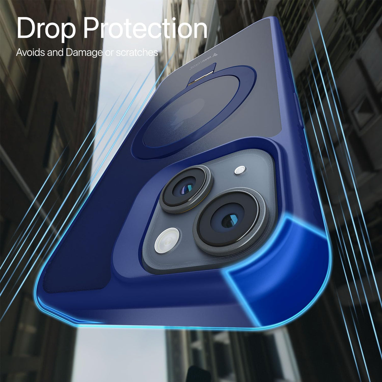 Vaku Luxos® Astros Magpro Back Cover Case for iPhone 15 Plus