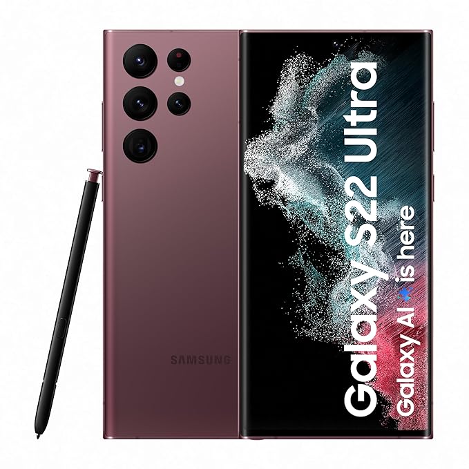 Samsung Galaxy S22 Ultra 12GB RAM and 256GB storage