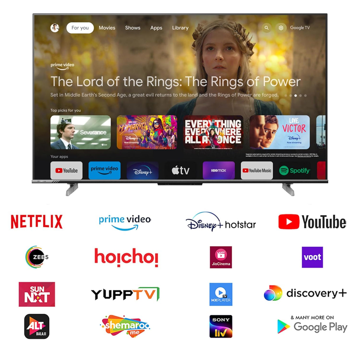 Hisense 108 cm (43 inches) Bezelless Series 4K Ultra HD Smart LED Google TV 43A6K (OPENBOX)