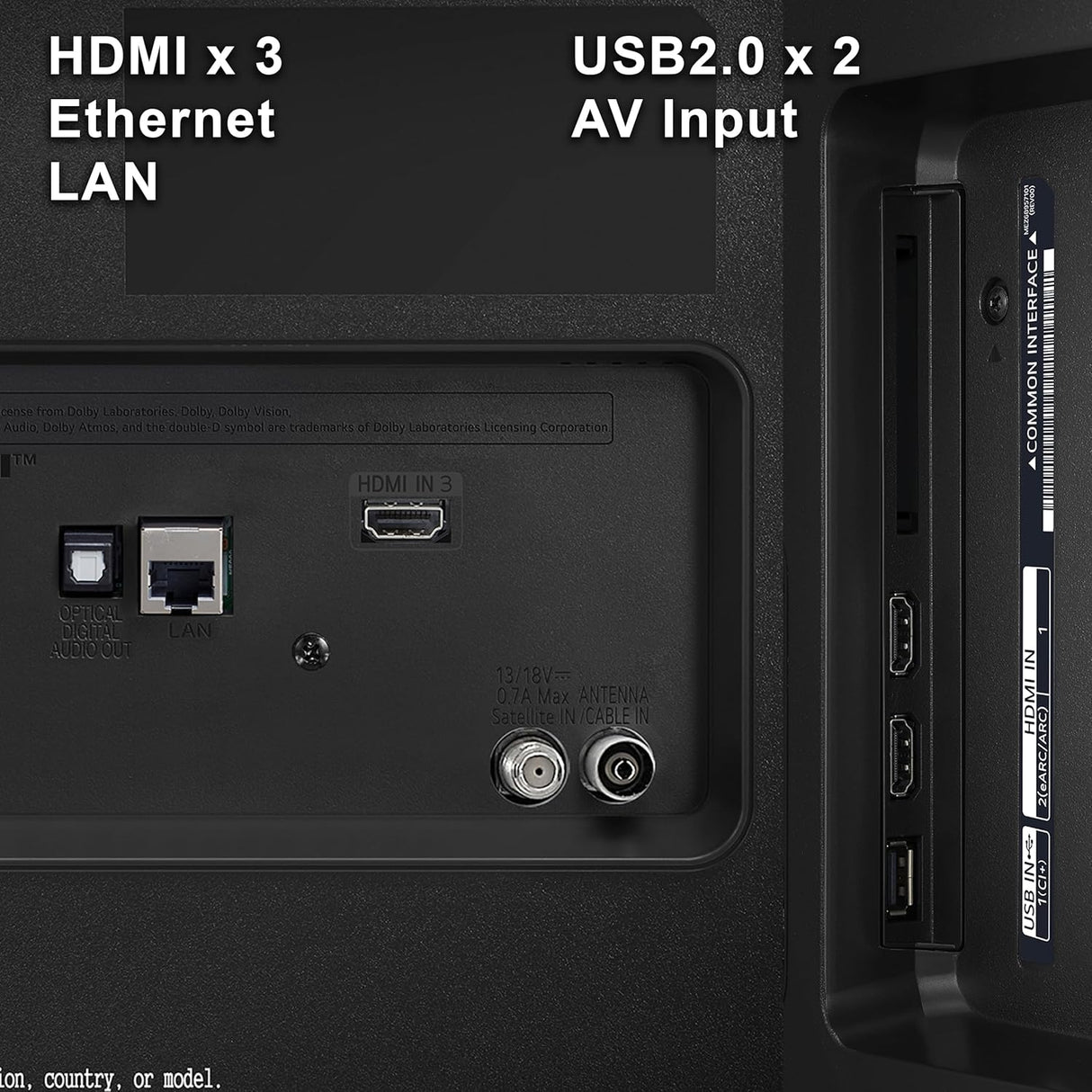 LG 139 cm (55 inches) 4K Ultra HD Smart LED TV 55UQ7500PSF (Ceramic Black) (OPENBOX)