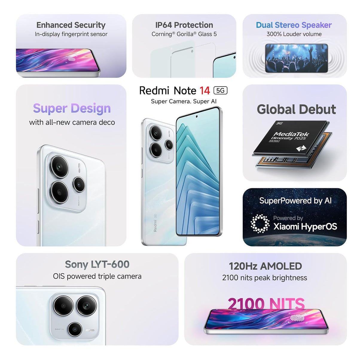 Redmi Note 14 5G 6+128