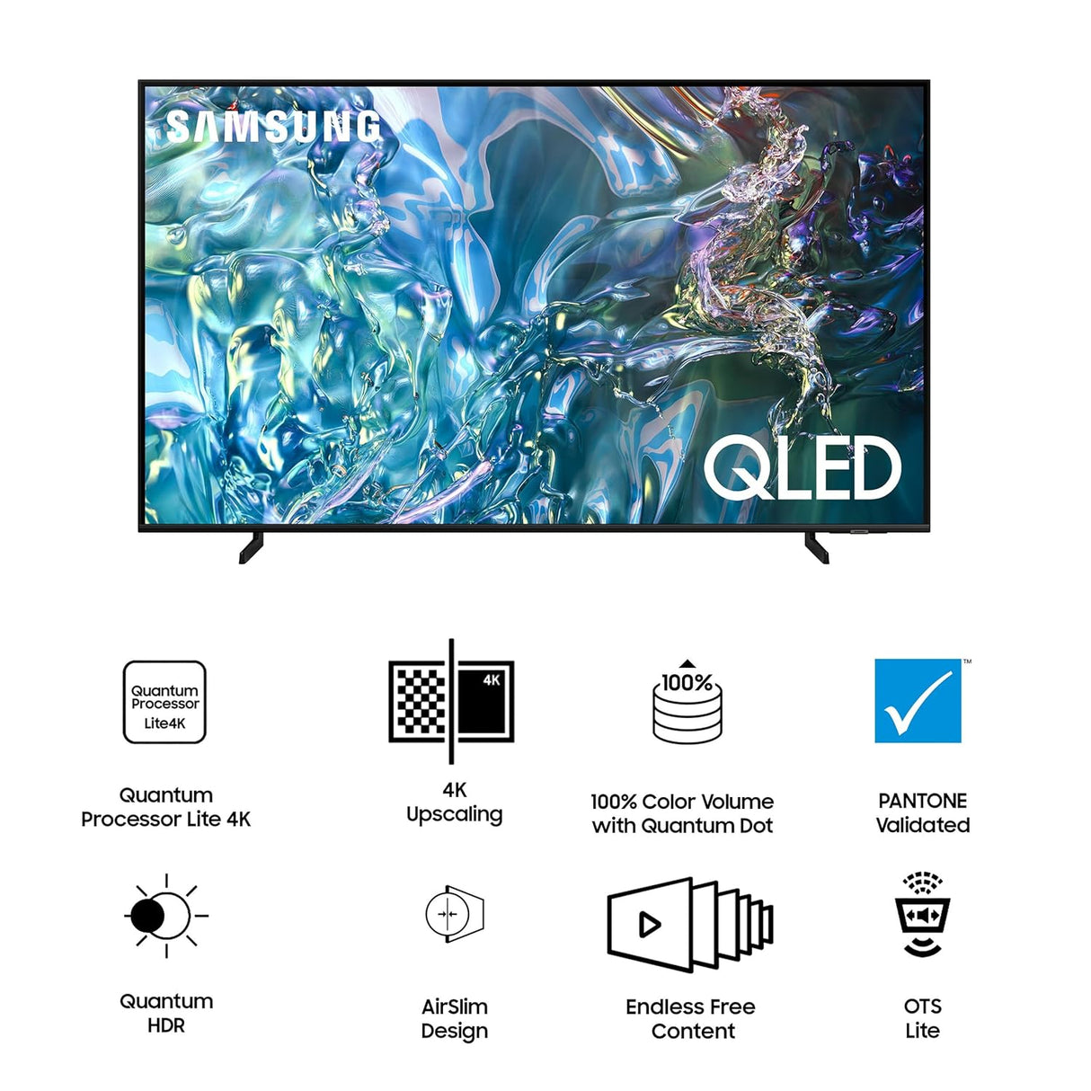 Samsung 6 Series 138 cm (55 inch) QLED 4K Tizen TV with Bezel-less Display7 (OPENBOX)