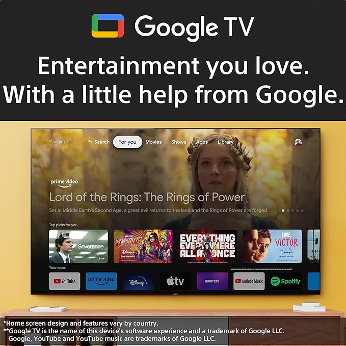 SONY X82L 138.8 cm (55 inch) 4K Ultra HD LED Google TV with Live Colour Technology (2023 model) (OPENBOX)