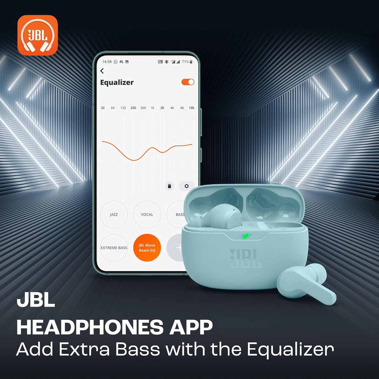 JBL WAVE BEAM TWS MIT (OPENBOX)