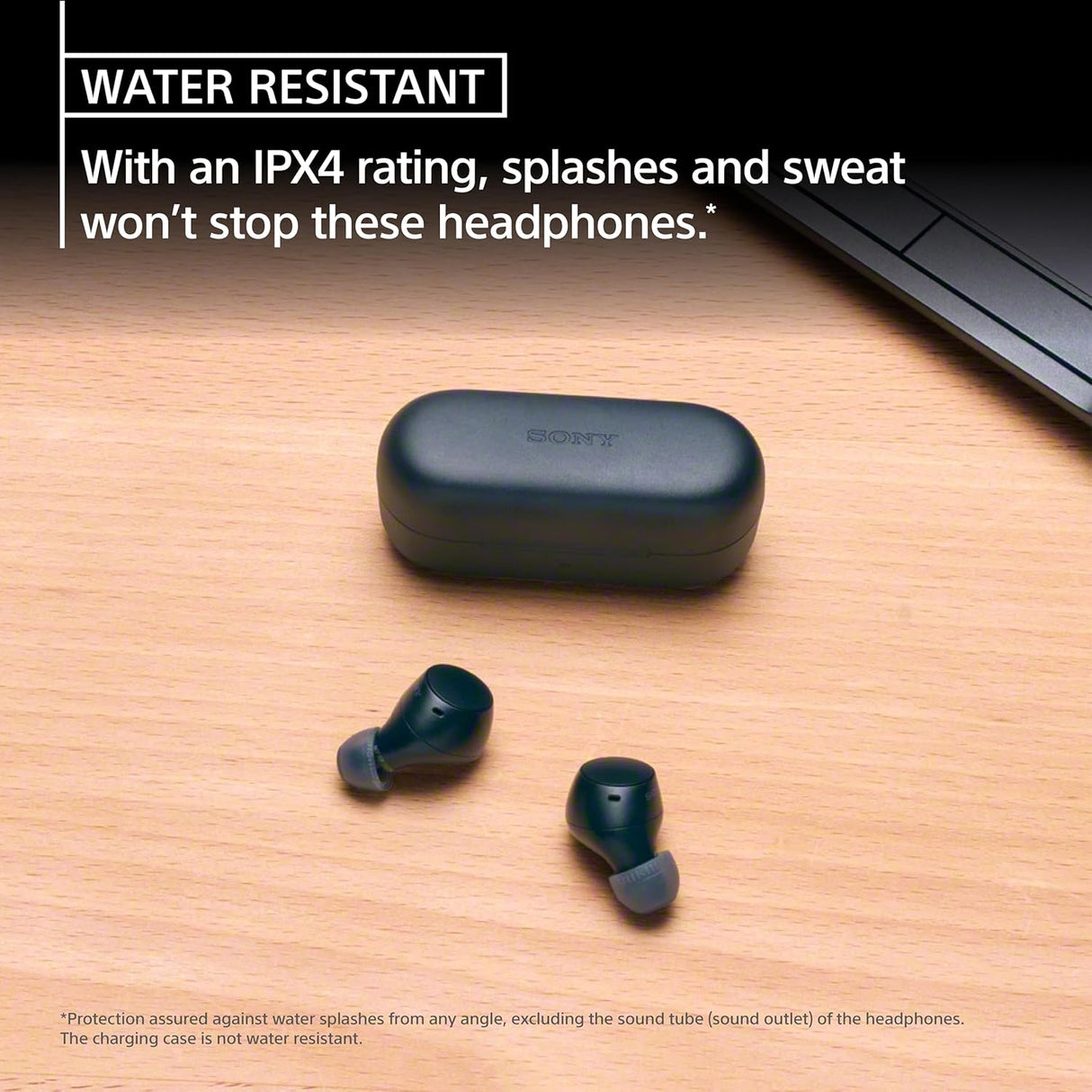 Sony WF-C510 Wireless Bluetooth Earbuds with Mic, TWS, in Ear, Ambient Sound Mode, Small and Comfortable, IPX4, Quick Charge, Multipoint Connectivity, Customized EQ, Up to 22 Hours Battery- Black (OPENBOX)