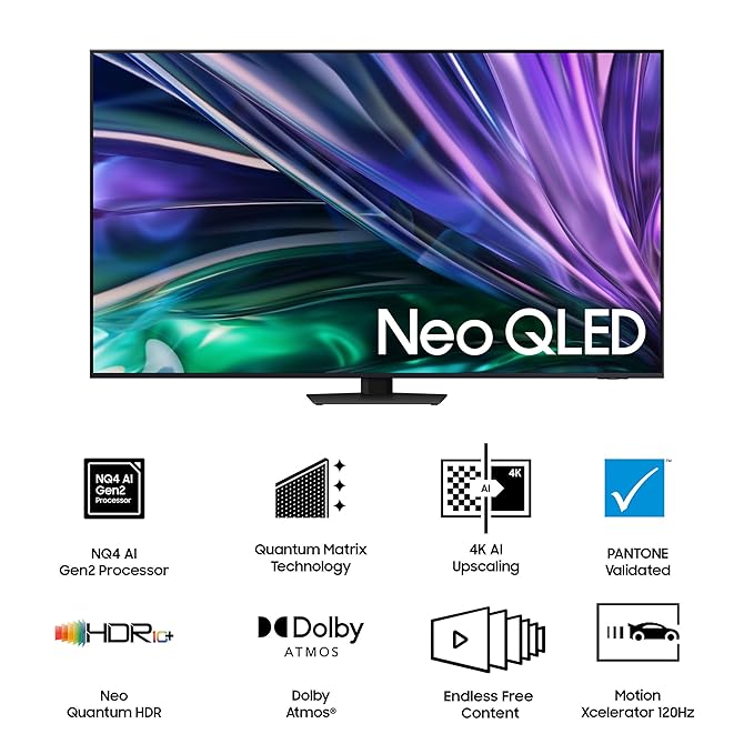 SAMSUNG QN85 Series 163 cm (65 inch) Neo QLED 4K Ultra HD Tizen TV with Quantum Matrix Technology (OPENBOX)