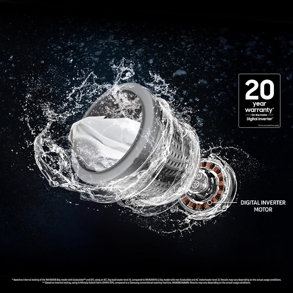 Samsung 8 kg Top Load Washing Machine (Model: WA80BG4582BDTL, Dark Gray) (OPENBOX)