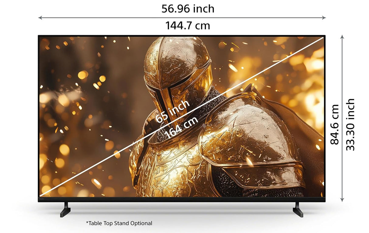 Sony 164 cm (65 inches) BRAVIA 2M2 Series 4K Ultra HD Smart LED Google TV K-65S25BM2-OPEN BOX