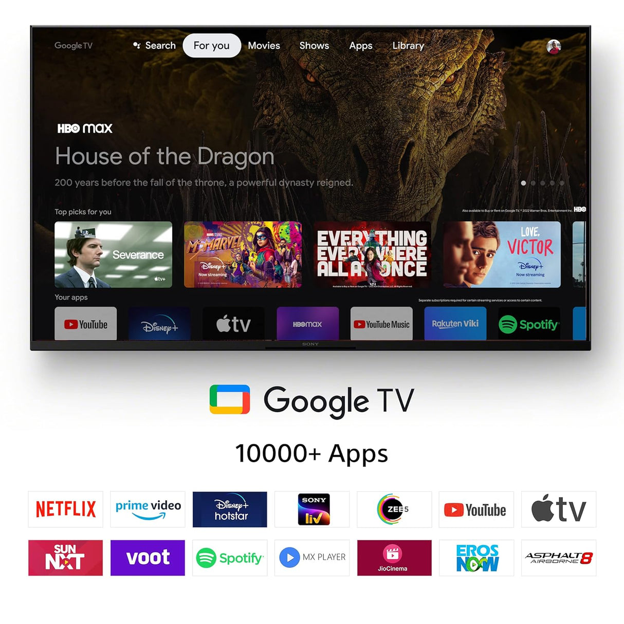 Sony Bravia 108 cm (43 inches) 4K Ultra HD Smart LED Google TV KD-43X80L (Black) (OPENBOX)