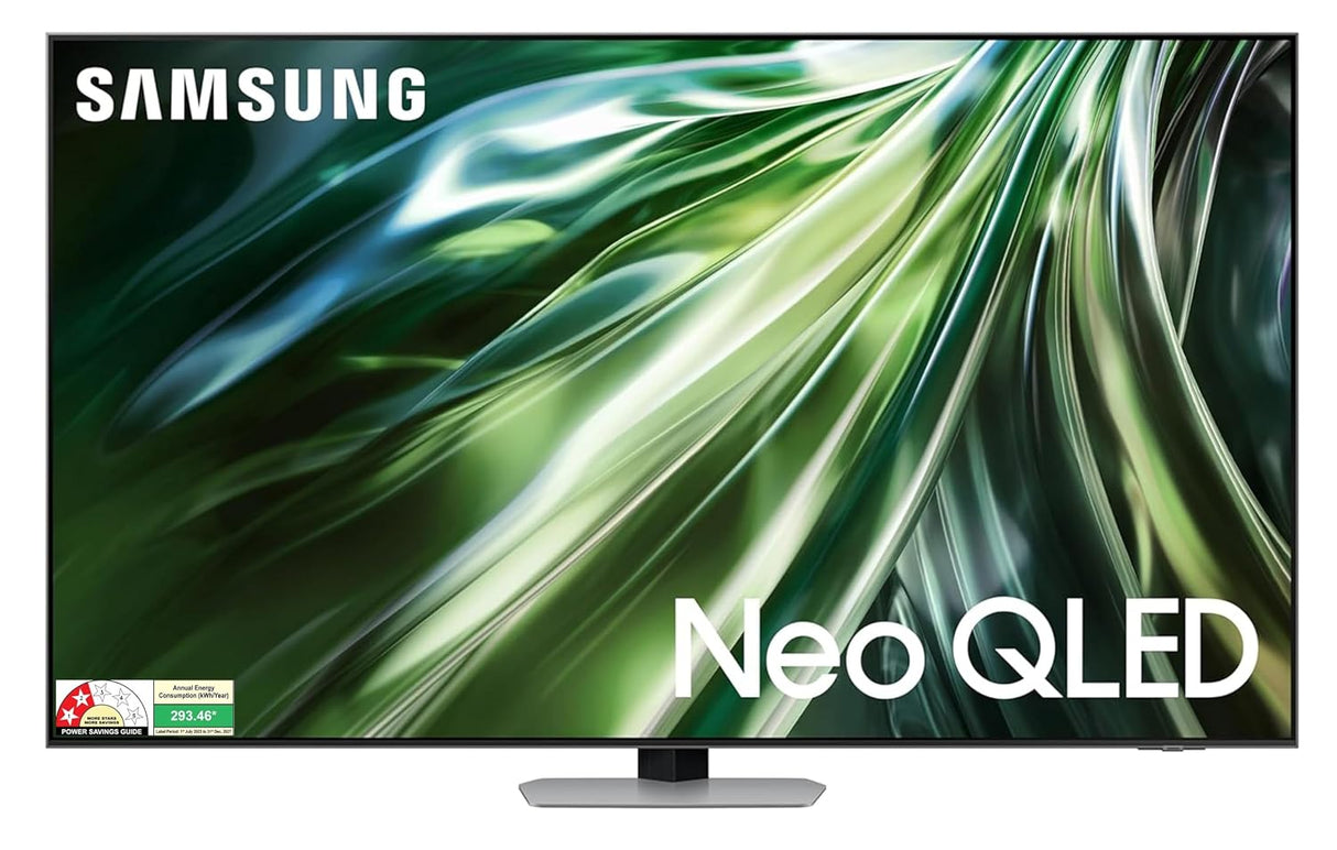 Samsung 163 cm (65 inches) 4K Ultra HD Mini LED AI Smart Neo-QLED TV QA65QN90DAULXL (Carbon Silver)-OPEN BOX