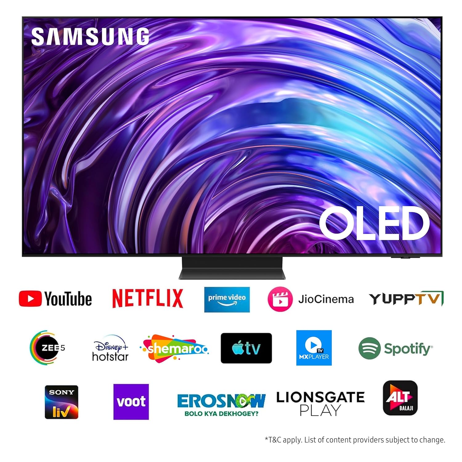 Samsung 163 cm (65 inches) 4K Ultra HD Smart OLED TV QA65S95DAULXL (Graphite Black) (OPENBOX)