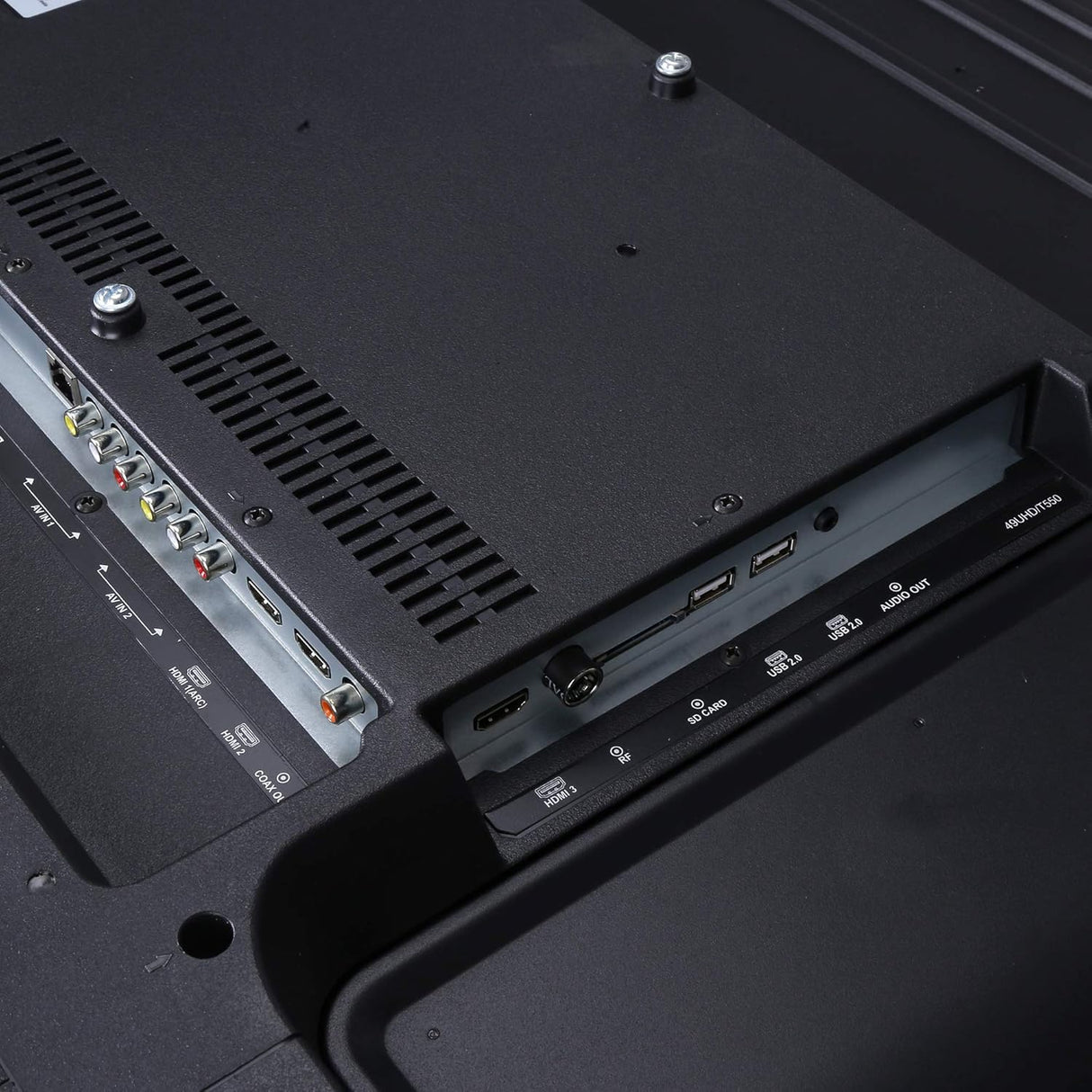 CROMA 124 cm (49 Inches) 4K Ultra HD Smart LED TV EL7346 (Black) (OPENBOX)