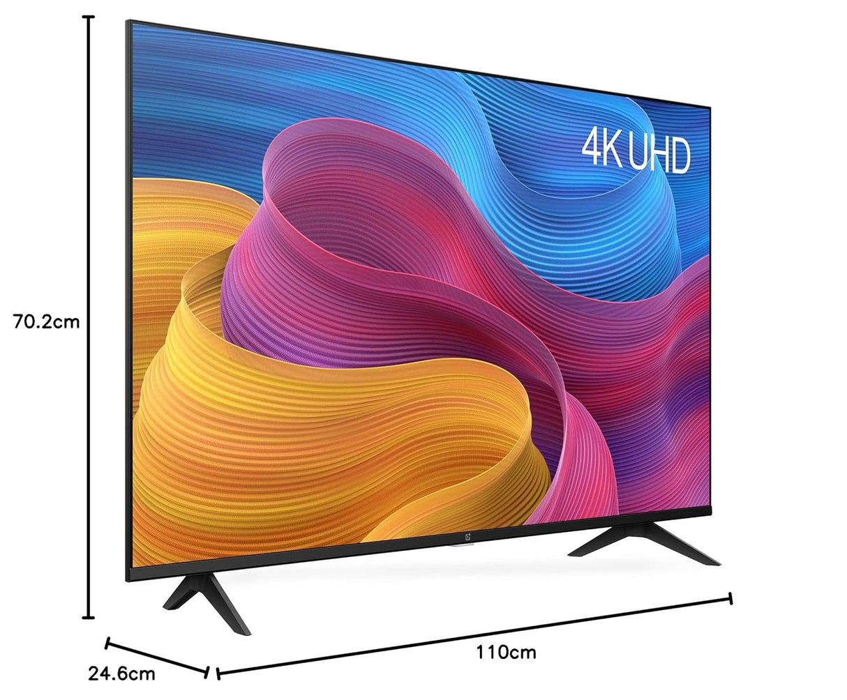 OnePlus 126 cm (50 inches) Y Series 4K Ultra HD Smart Android LED TV 50Y1S Pro (Black) (OPENBOX)