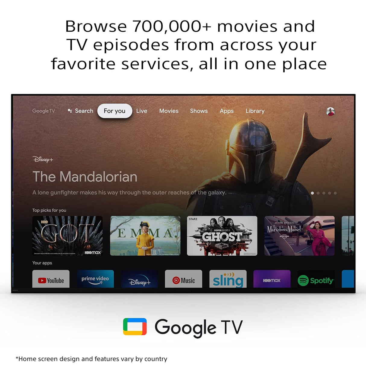 Sony Bravia 164 cm (65 inches) XR Series 4K Ultra HD Smart OLED Google TV XR-65A95K (Black) (OPENBOX)